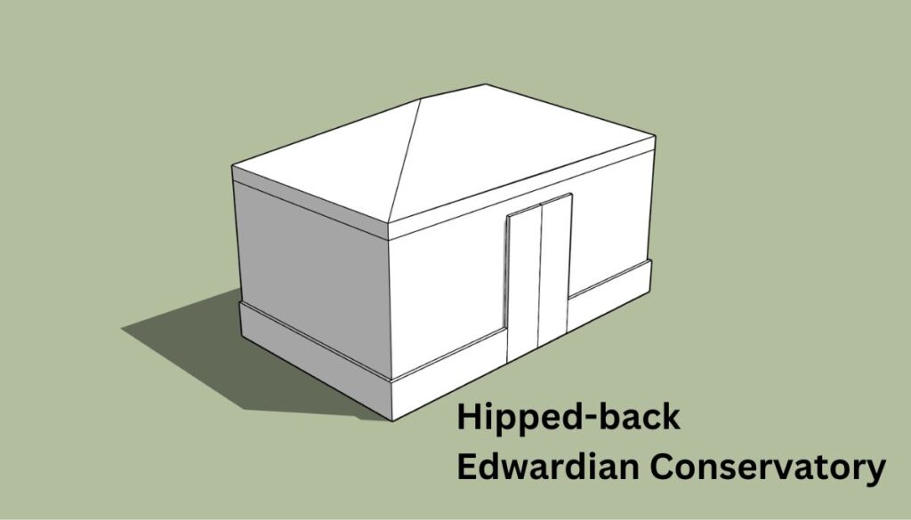 hipped-back Edwardian Conservatory