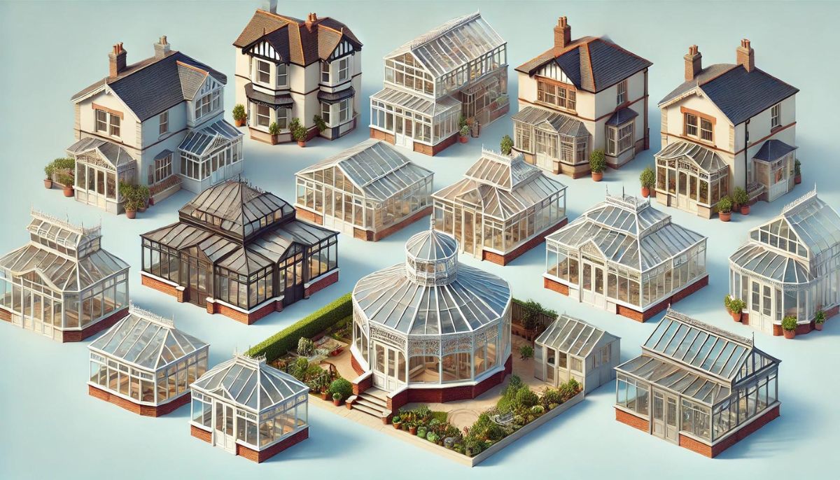 The 5 Types of Conservatory at a Glance